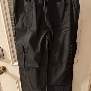 Stylish Black Wide Leg Women's Pants